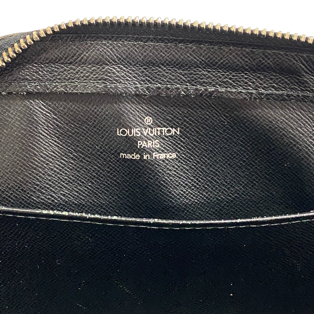 LOUIS VUITTON business bag M30182 Taiga black Taiga Baikal