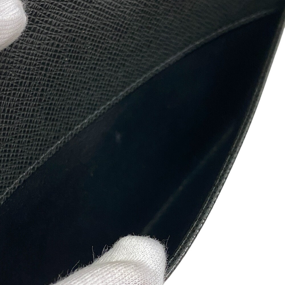 LOUIS VUITTON business bag M30182 Taiga black Taiga Baikal