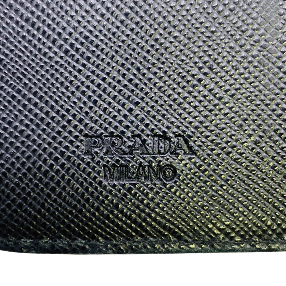 PRADA Bifold Wallet leather black