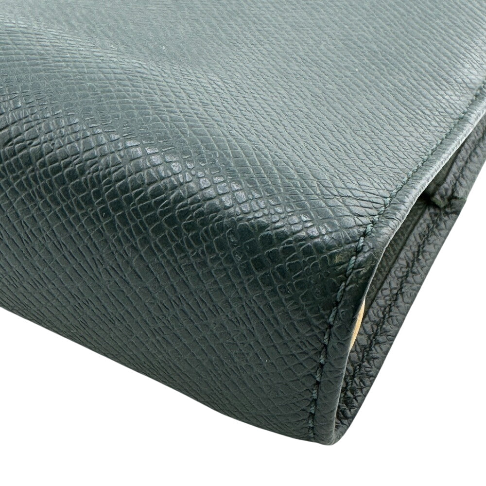 LOUIS VUITTON Notebook cover R20705 leather green Taiga Epithea Agenda GM