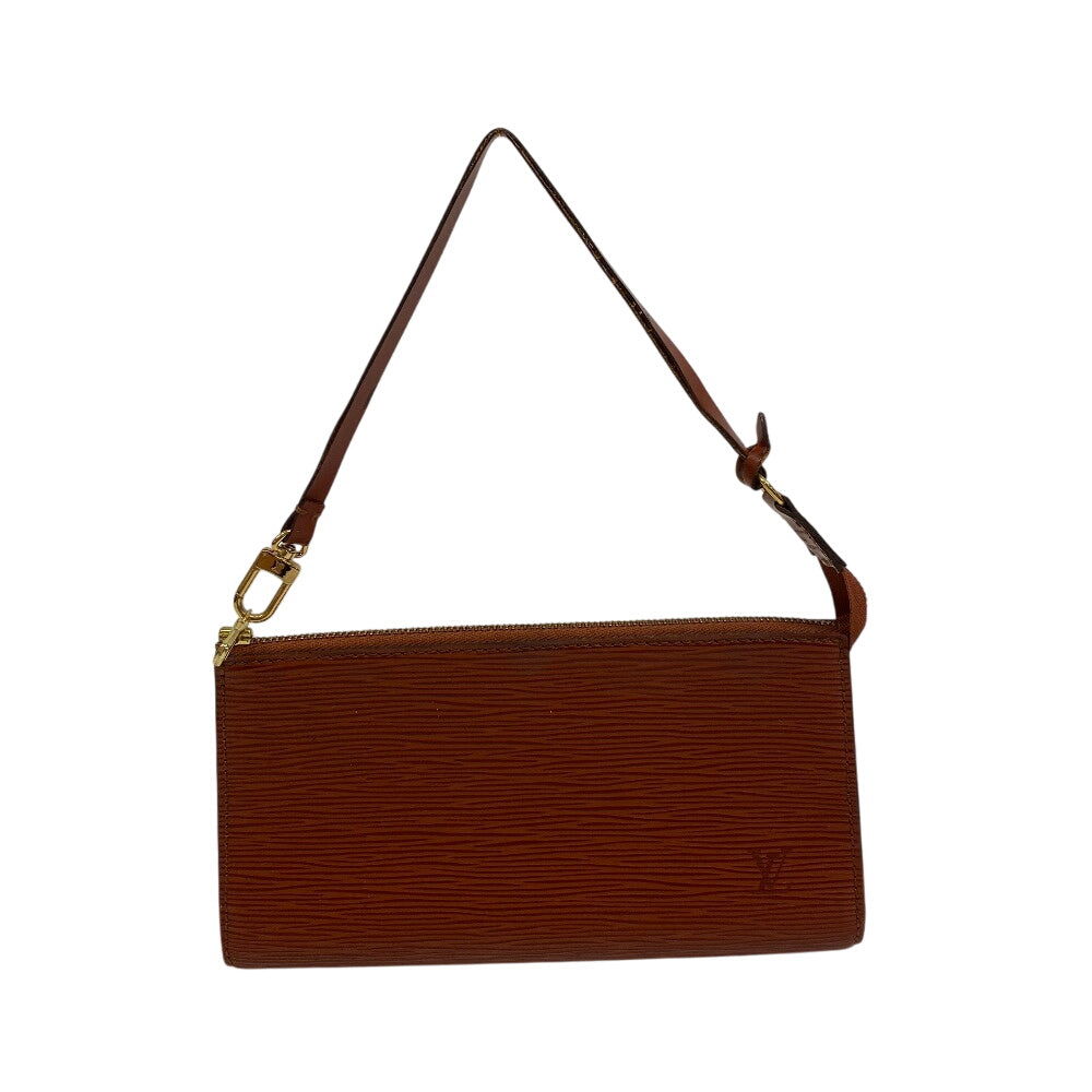 LOUIS VUITTON Pouch M52953 Epi Brown Epi Pochette Accessoar