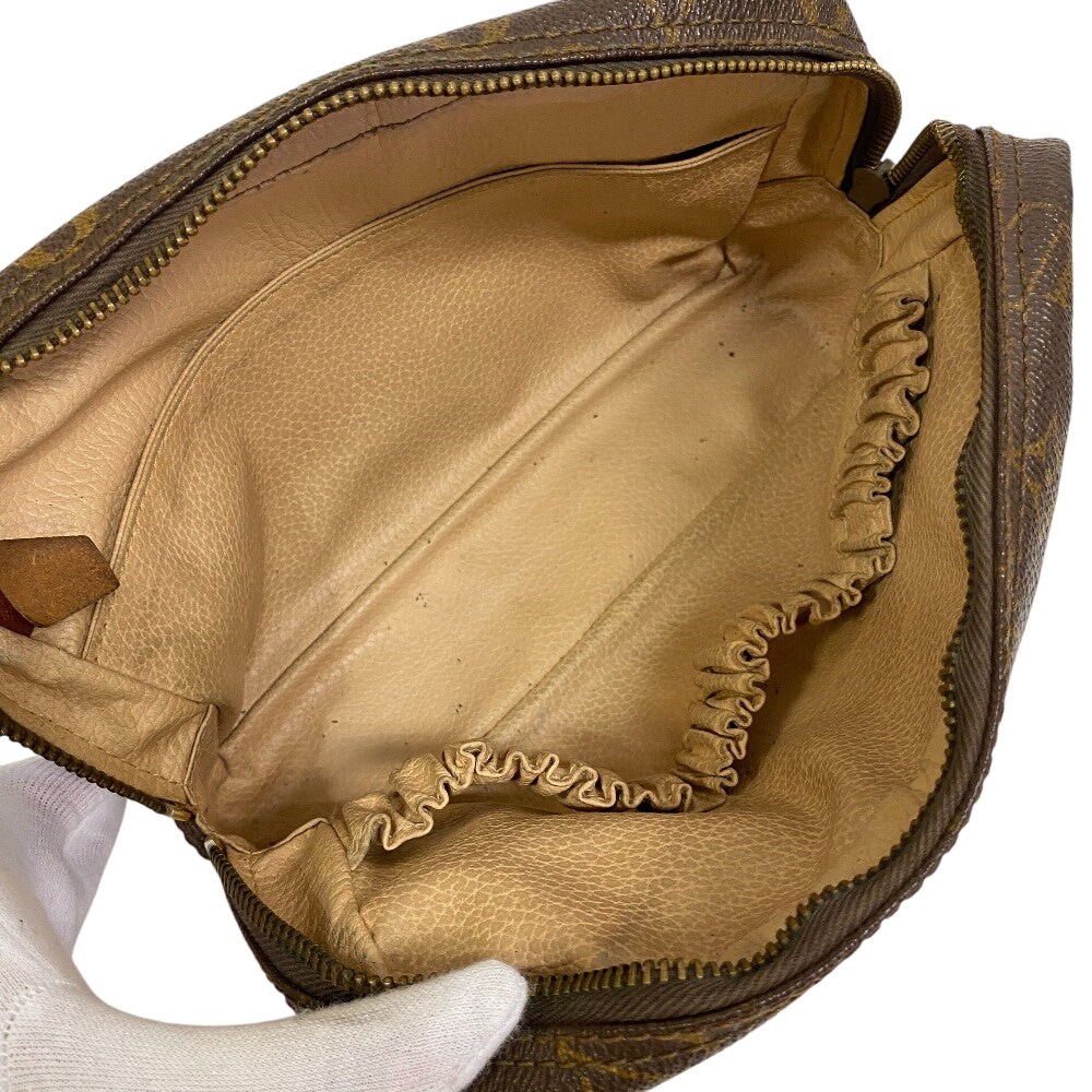LOUIS VUITTON Clutch bag M47524 Monogram Brown Monogram Trousse Toilette 23