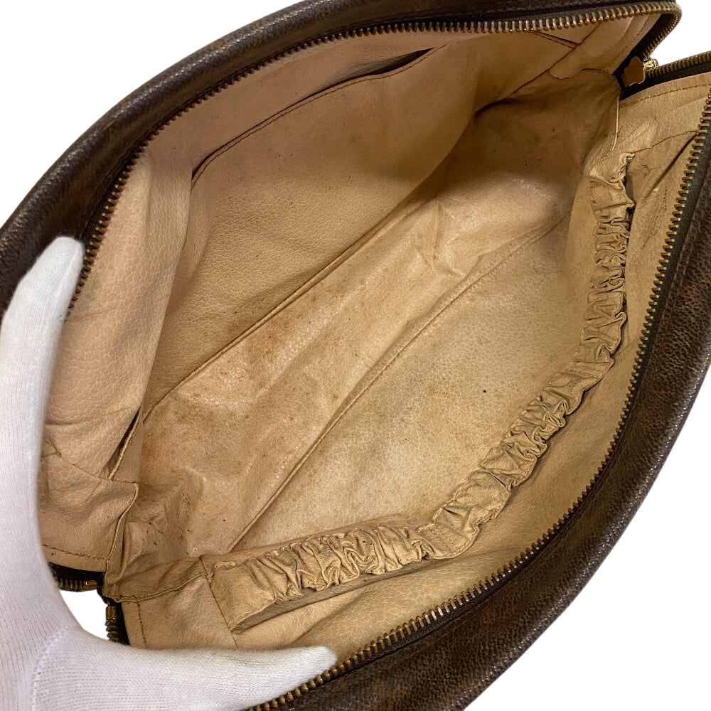 LOUIS VUITTON Clutch bag M47522 Monogram Brown Monogram Truth Cracking Ty 28