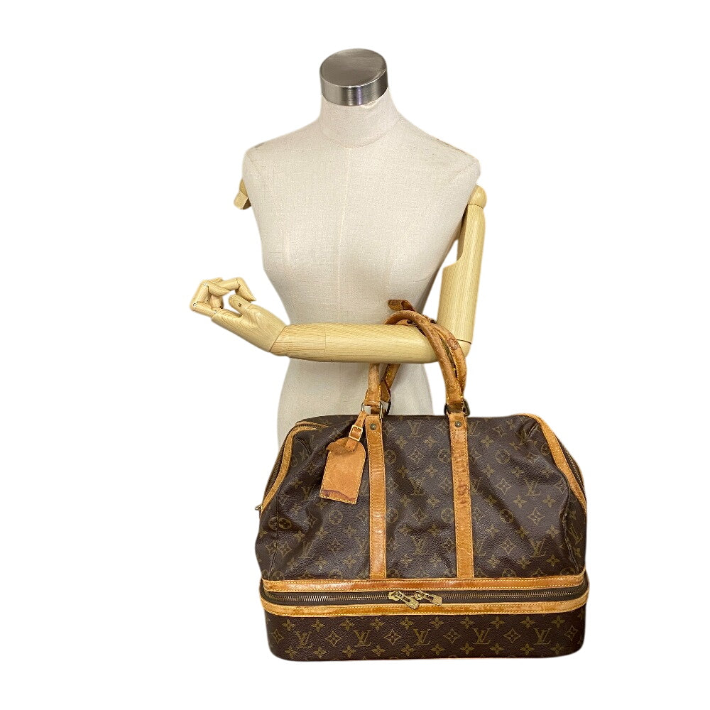 LOUIS VUITTON Boston Duffel bag M41444 leather black Monogram
