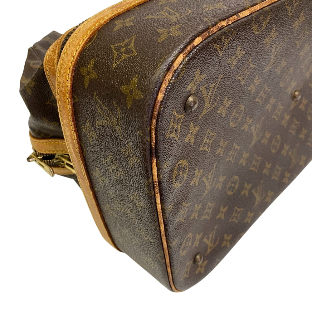 LOUIS VUITTON Boston Duffel bag M41444 leather black Monogram