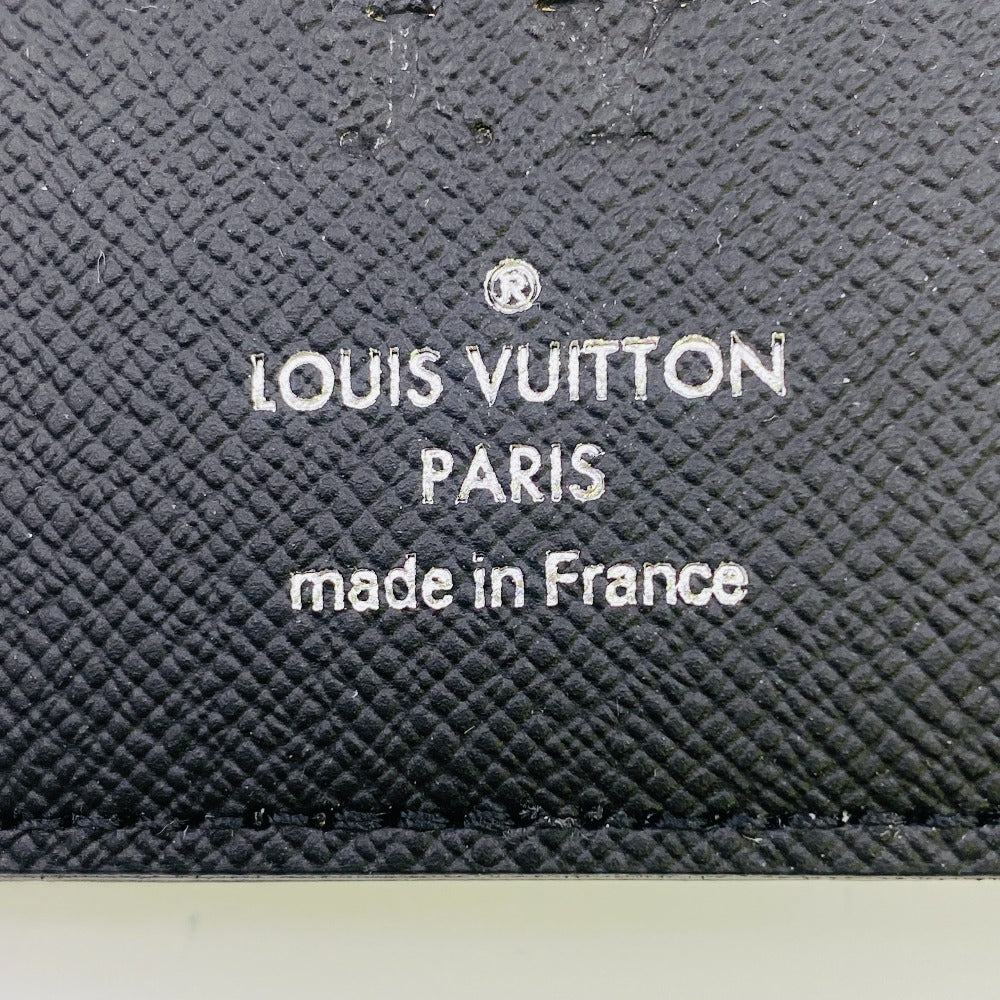 LOUIS VUITTON Card Case N63143 Damier Grafitto Canvas gray Damier Graphite Organizer du Poch