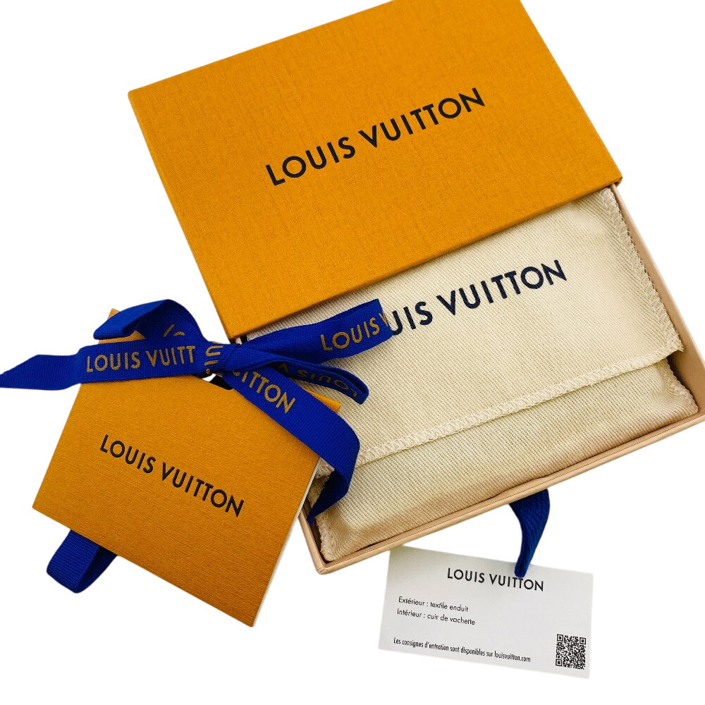 LOUIS VUITTON Card Case N63143 Damier Grafitto Canvas gray Damier Graphite Organizer du Poch