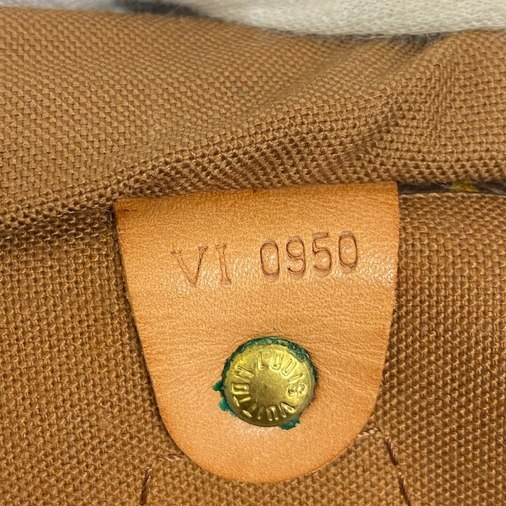 LOUIS VUITTON Mini Boston Duffel bag M41526 leather Brown Monogram Speedy 30