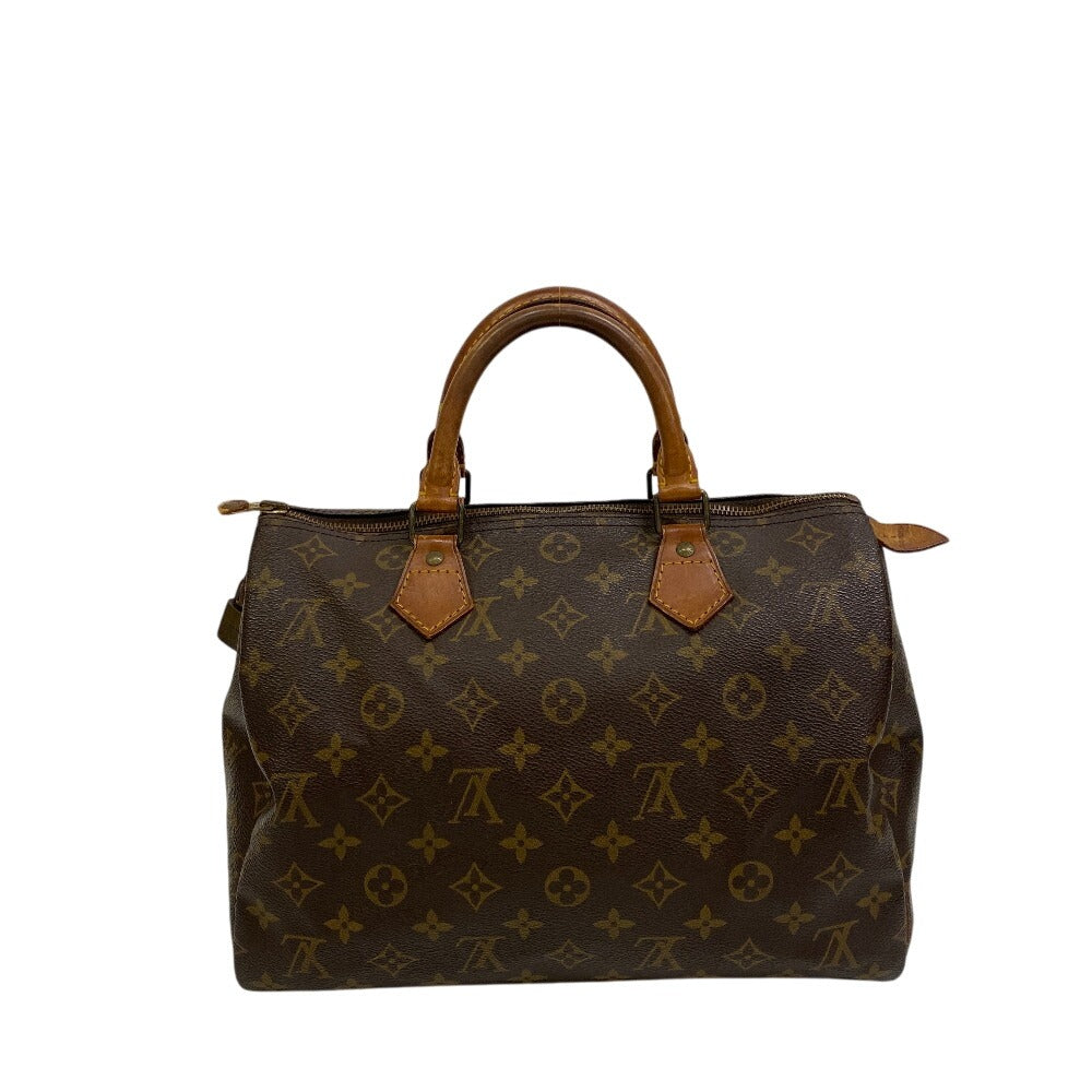 LOUIS VUITTON Mini Boston Duffel bag M41526 leather Brown Monogram Speedy 30