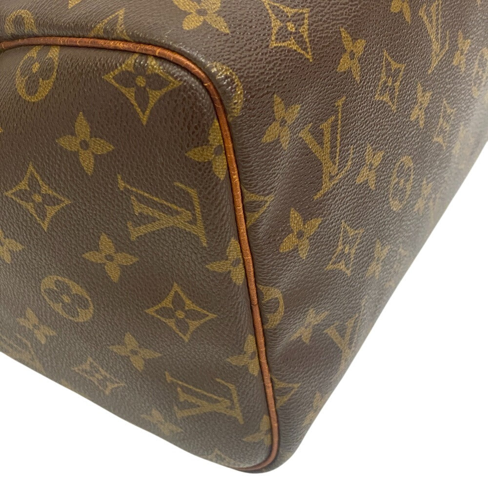 LOUIS VUITTON Mini Boston Duffel bag M41526 leather Brown Monogram Speedy 30