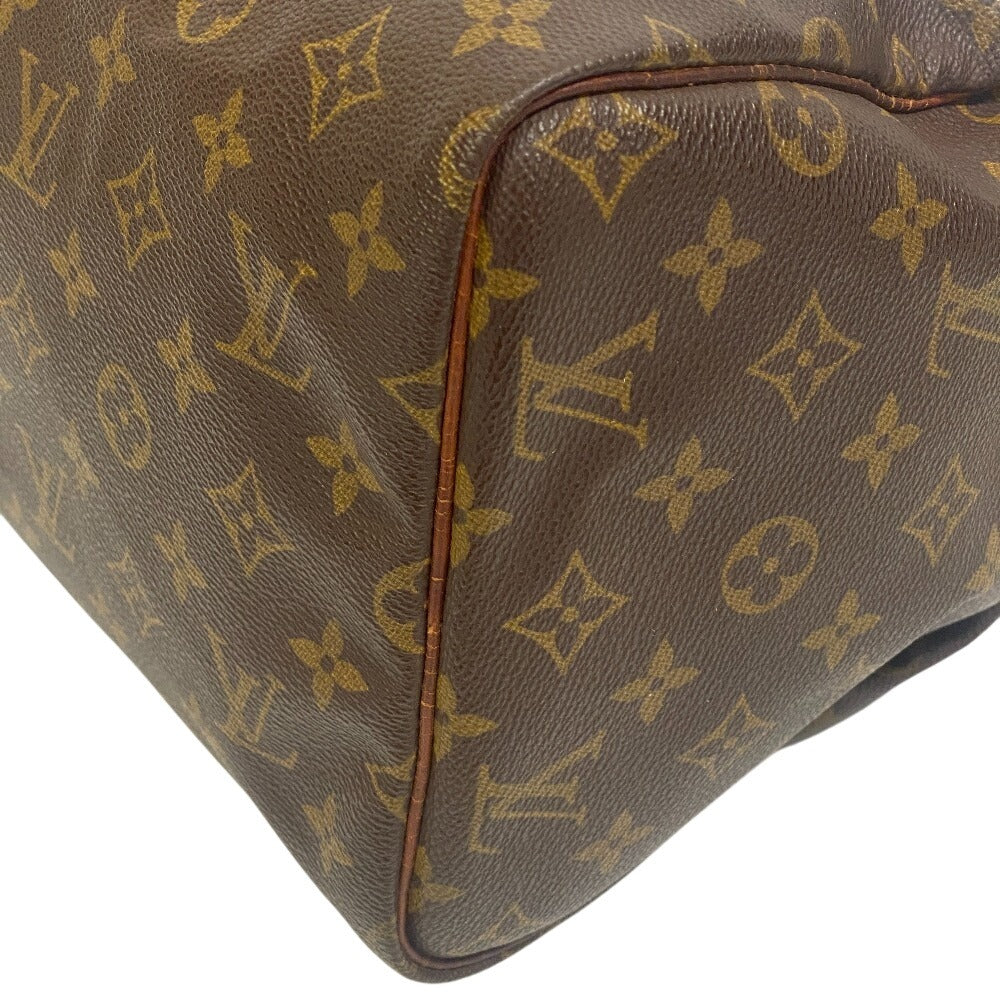 LOUIS VUITTON Mini Boston Duffel bag M41526 leather Brown Monogram Speedy 30