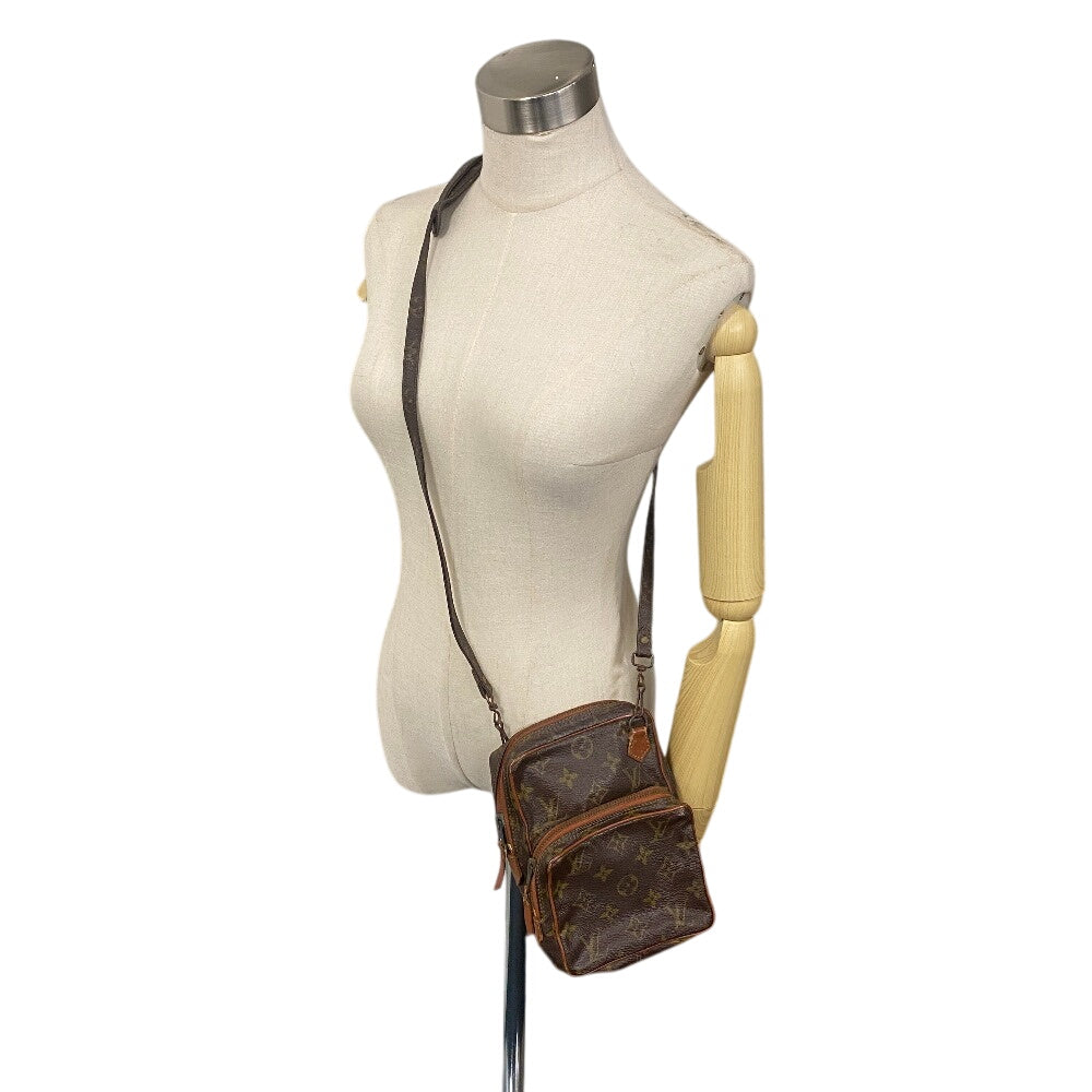 LOUIS VUITTON Shoulder Bag M45238 Monogram canvas Brown Monogram Mini Amazone