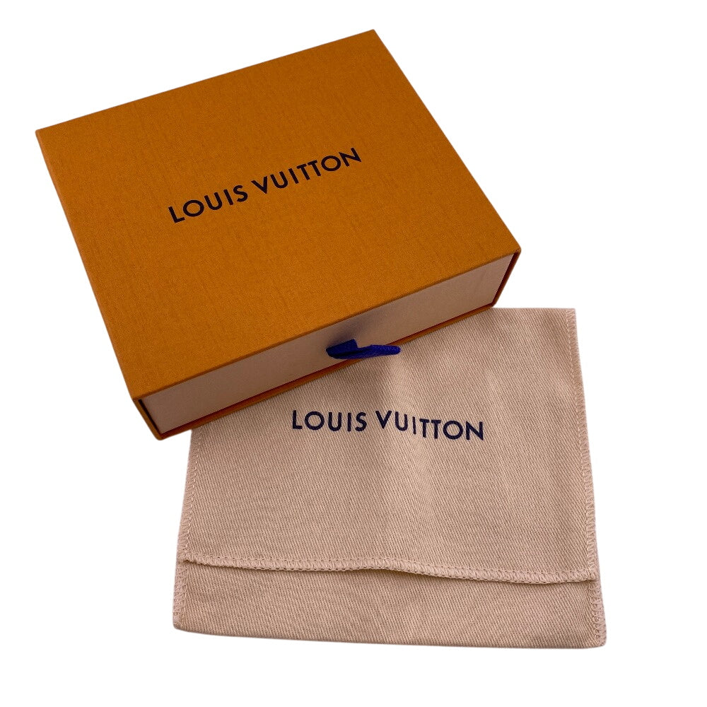 LOUIS VUITTON Coin case leather Brown Monogram Porte Cartes Recto Verso