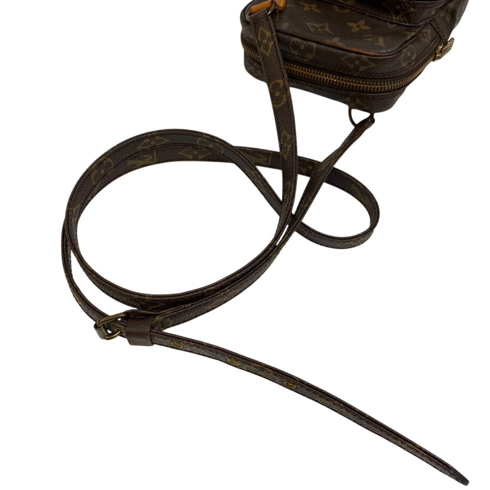 LOUIS VUITTON Shoulder Bag M45238 leather Brown Monogram Mini Amazone