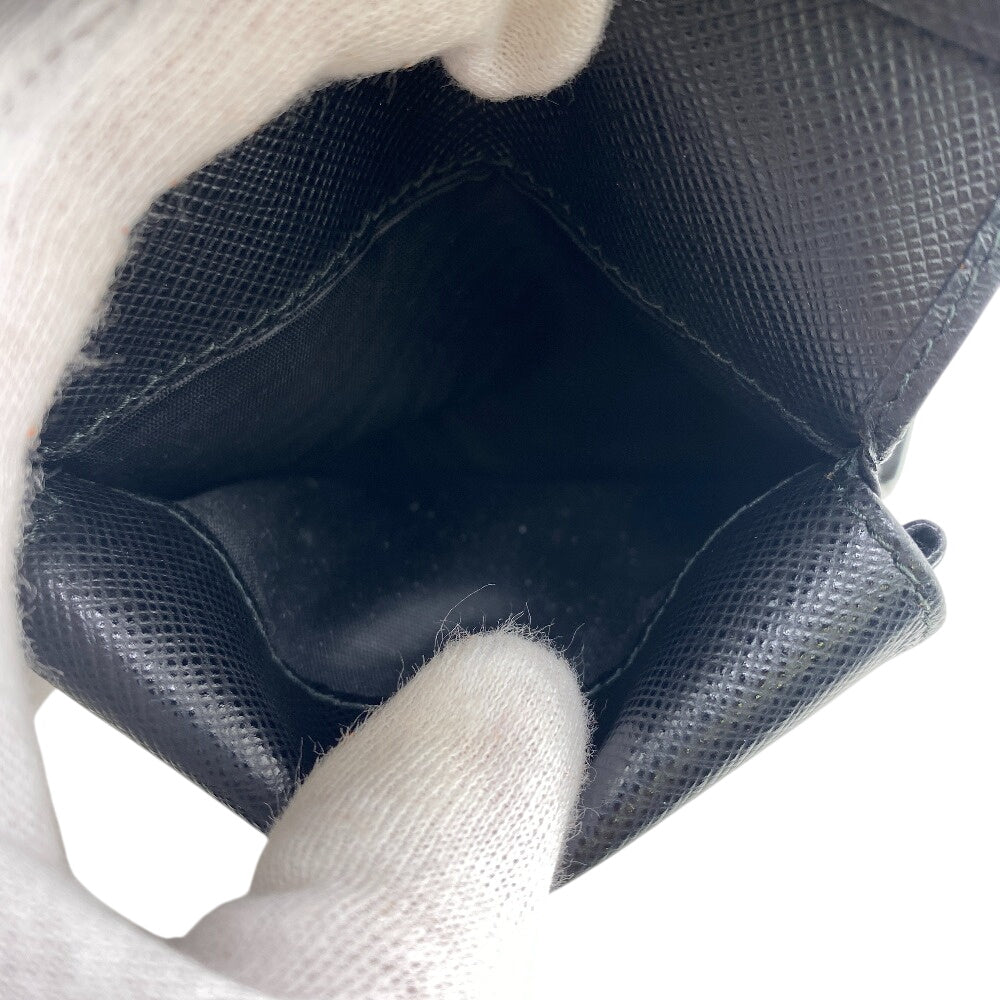 PRADA Bifold Wallet 1MV204 Leather, Saffiano NERO