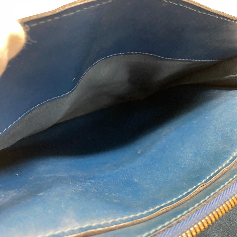 LOUIS VUITTON Handbag M52055 leather blue Epi Ponneuf
