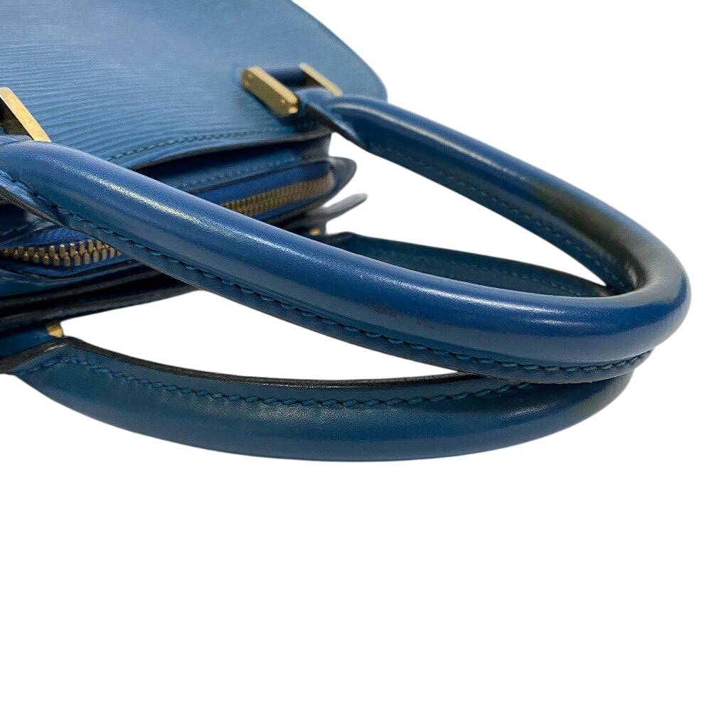 LOUIS VUITTON Handbag M52055 leather blue Epi Ponneuf