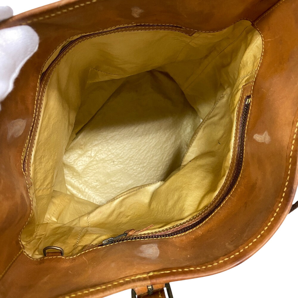 LOUIS VUITTON Tote Bag M42236 leather Brown Monogram BucketGM