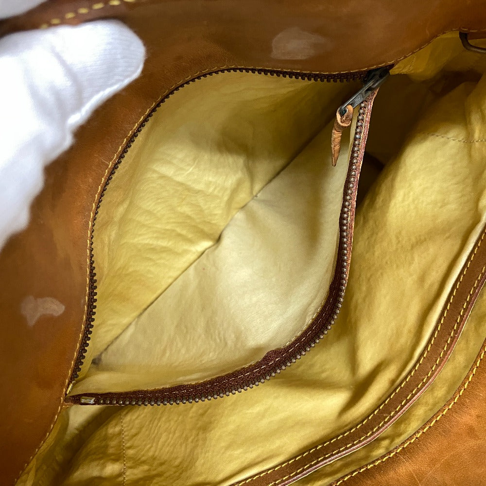 LOUIS VUITTON Tote Bag M42236 leather Brown Monogram BucketGM