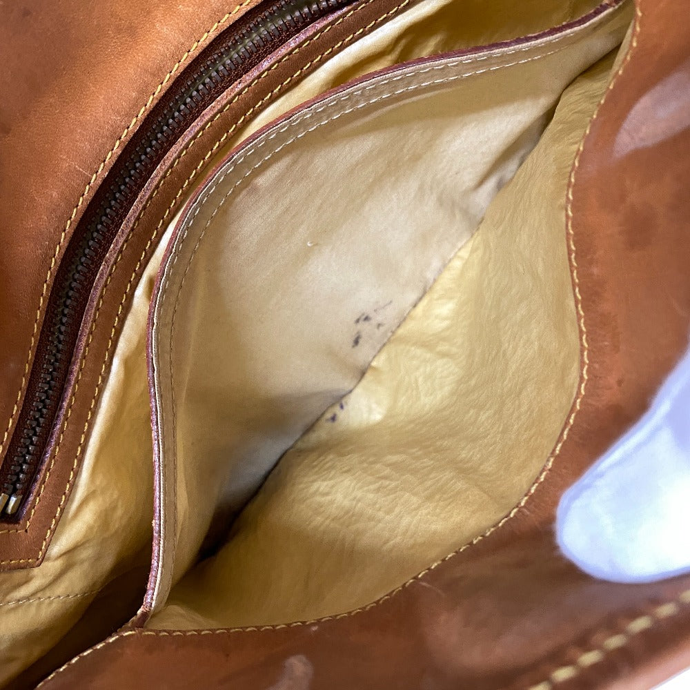 LOUIS VUITTON Tote Bag M42236 leather Brown Monogram BucketGM