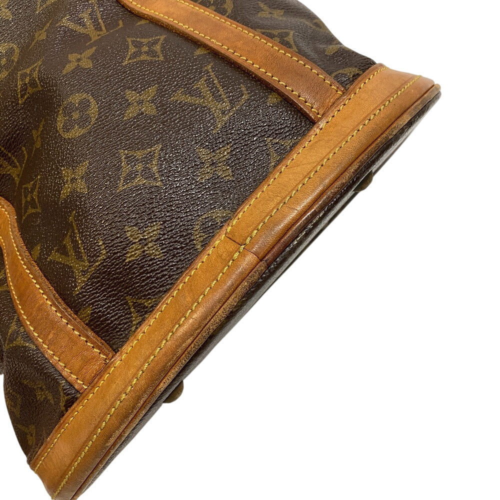 LOUIS VUITTON Tote Bag M42236 leather Brown Monogram BucketGM