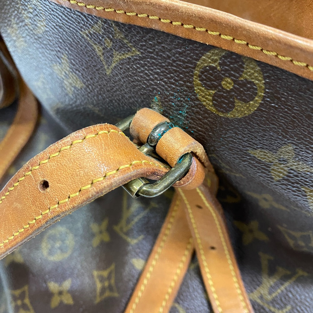 LOUIS VUITTON Tote Bag M42236 leather Brown Monogram BucketGM