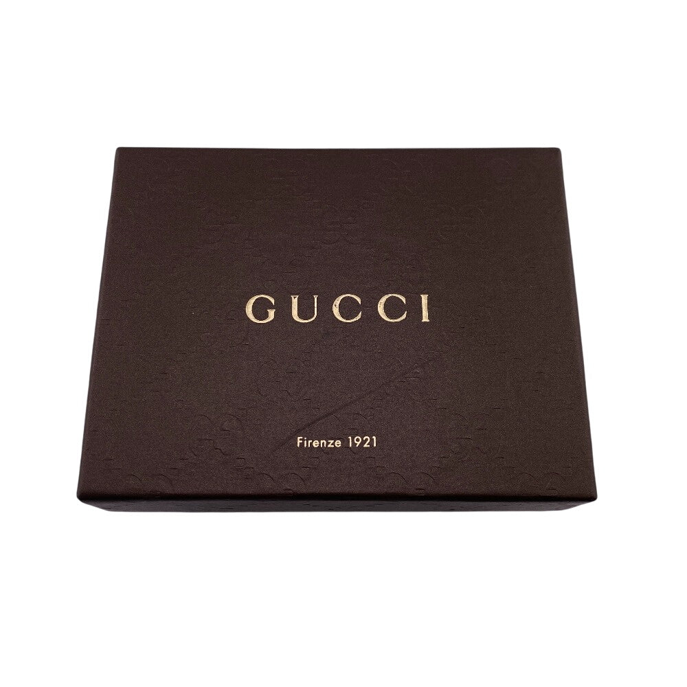 GUCCI Tri-fold wallet 261502 leather Orange Guccisima