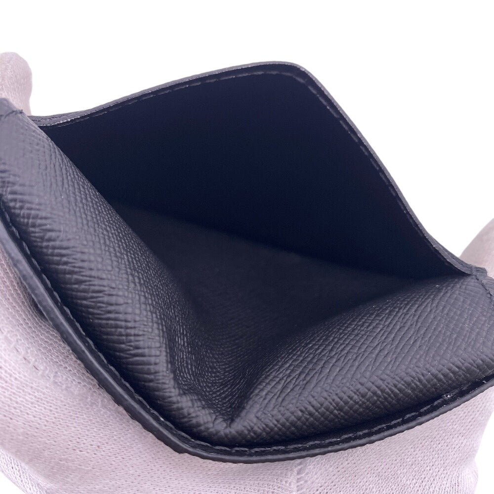 LOUIS VUITTON Card Case M63582 Epi Leather black Epi Organizer du Poch