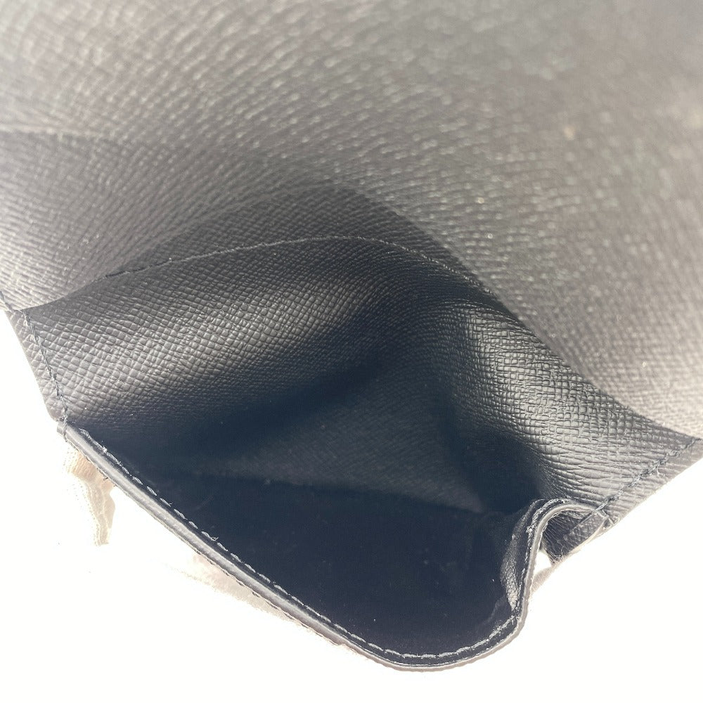 LOUIS VUITTON Card Case M63582 Epi Leather black Epi Organizer du Poch
