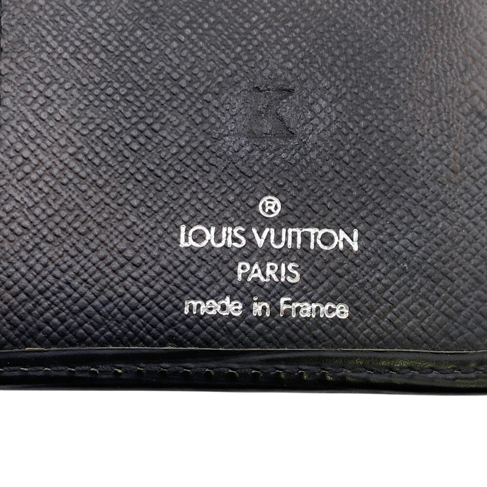 LOUIS VUITTON Long Wallet Purse M60622 Epi Leather black Epi Portefeuille Brazza