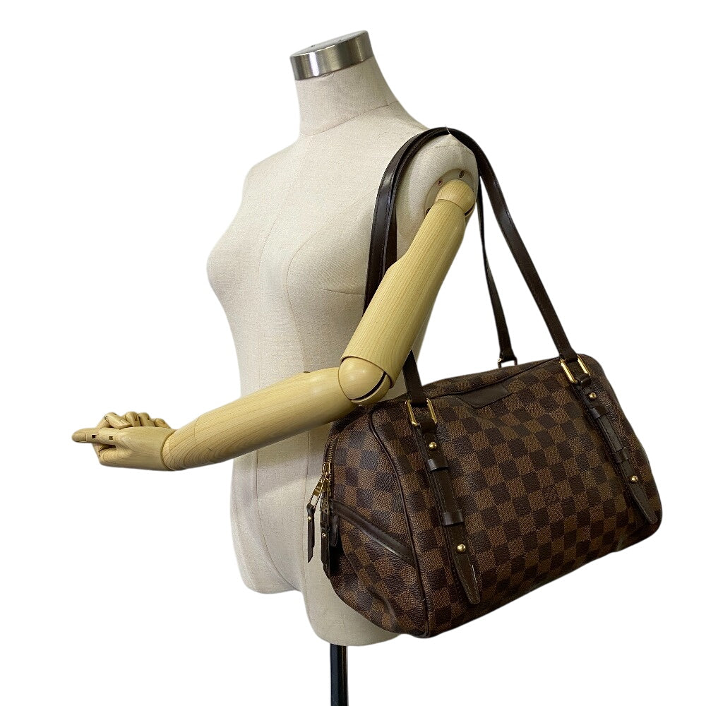LOUIS VUITTON Shoulder Bag N41157 Damier Brown Damier Rivington PM