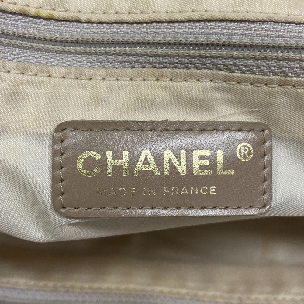 CHANEL Tote Bag Nylon, Leather Brown New travel line