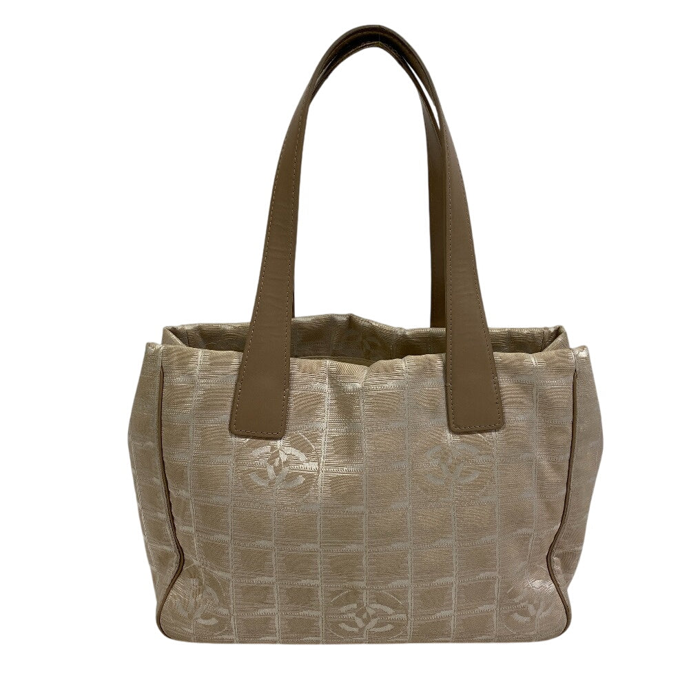 CHANEL Tote Bag Nylon, Leather Brown New travel line
