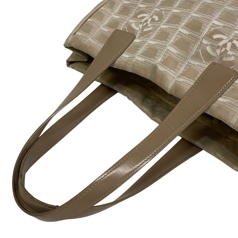 CHANEL Tote Bag Nylon, Leather Brown New travel line