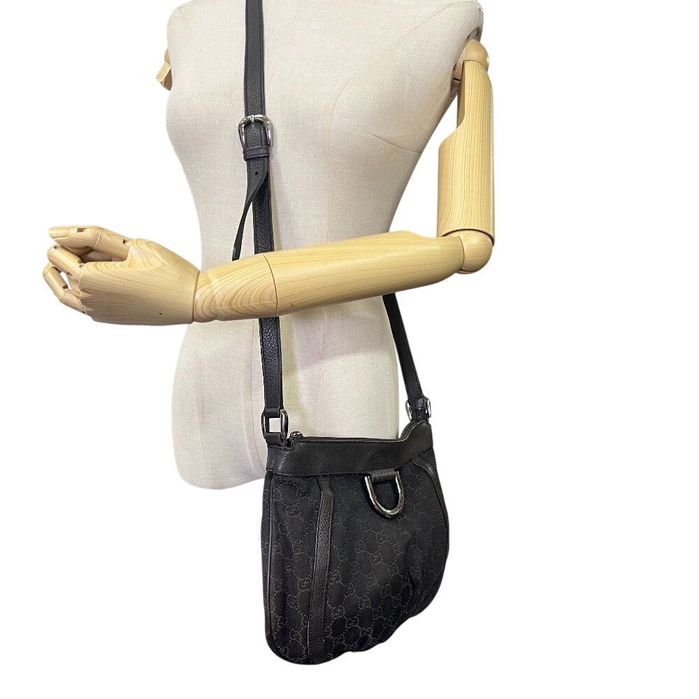 GUCCI Shoulder Bag 265691 GG canvas Brown Abbey GG canvas