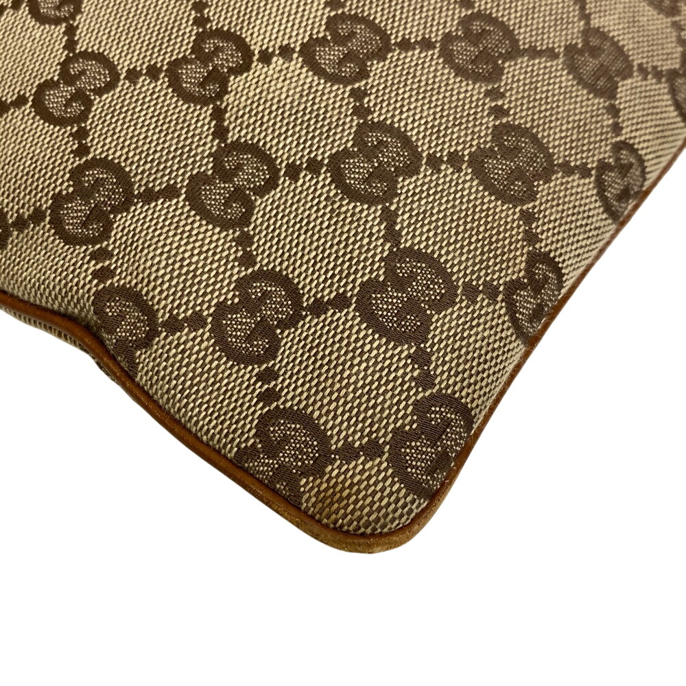 GUCCI Shoulder Bag 113013 GG canvas beige GG pattern
