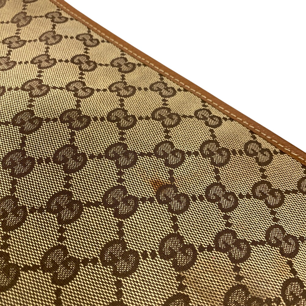 GUCCI Shoulder Bag 113013 GG canvas beige GG pattern