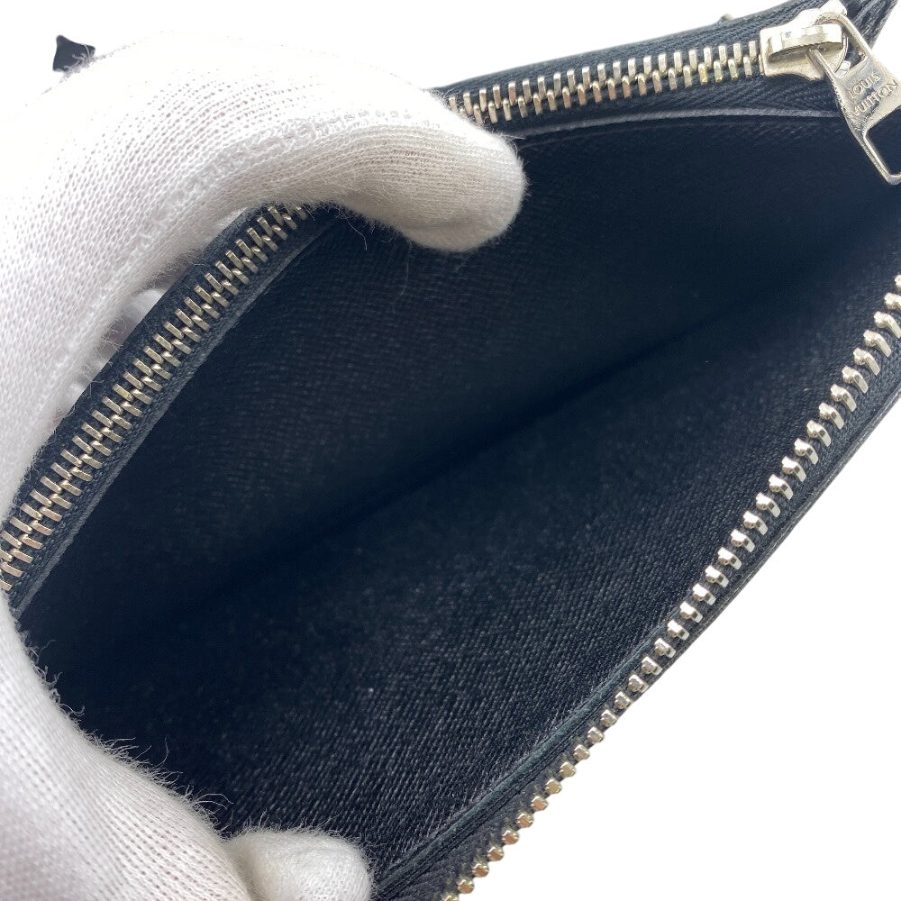 LOUIS VUITTON Long Wallet Purse N63095 Damier Grafitto Canvas black Damier Grafitte Vertical