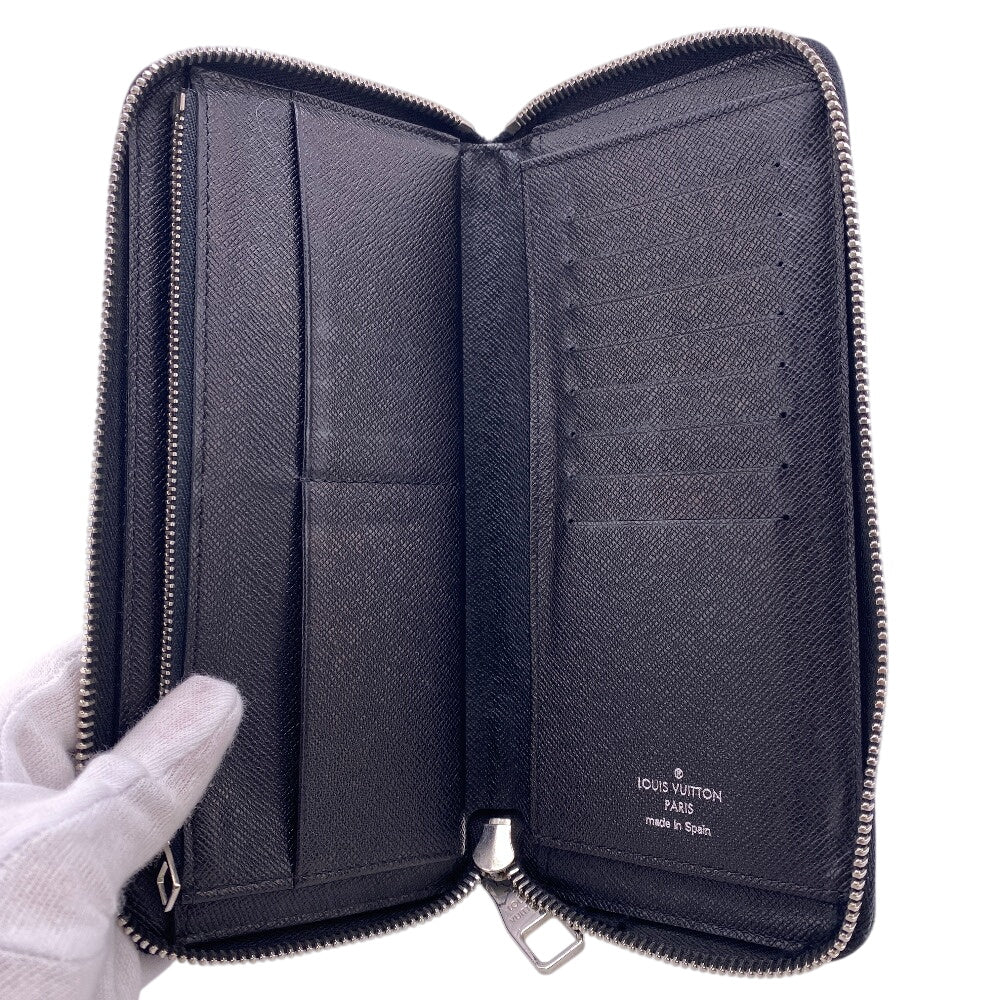 LOUIS VUITTON Long Wallet Purse N63095 Damier Grafitto Canvas black Damier Grafitte Vertical