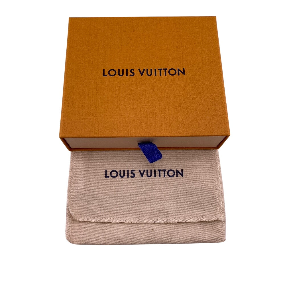 LOUIS VUITTON Tri-fold wallet M60216 leather Red Damier Portefeuille Croisette Compact
