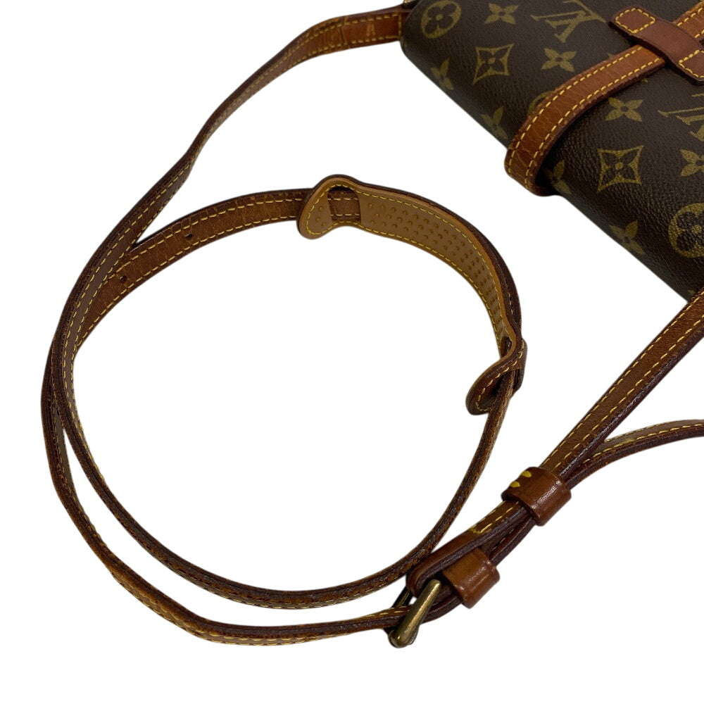 LOUIS VUITTON Shoulder Bag M51234 leather Brown Monogram Shanti PM