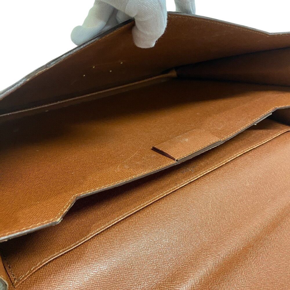 LOUIS VUITTON Business bag M53331 leather Brown Monogram Conseiller