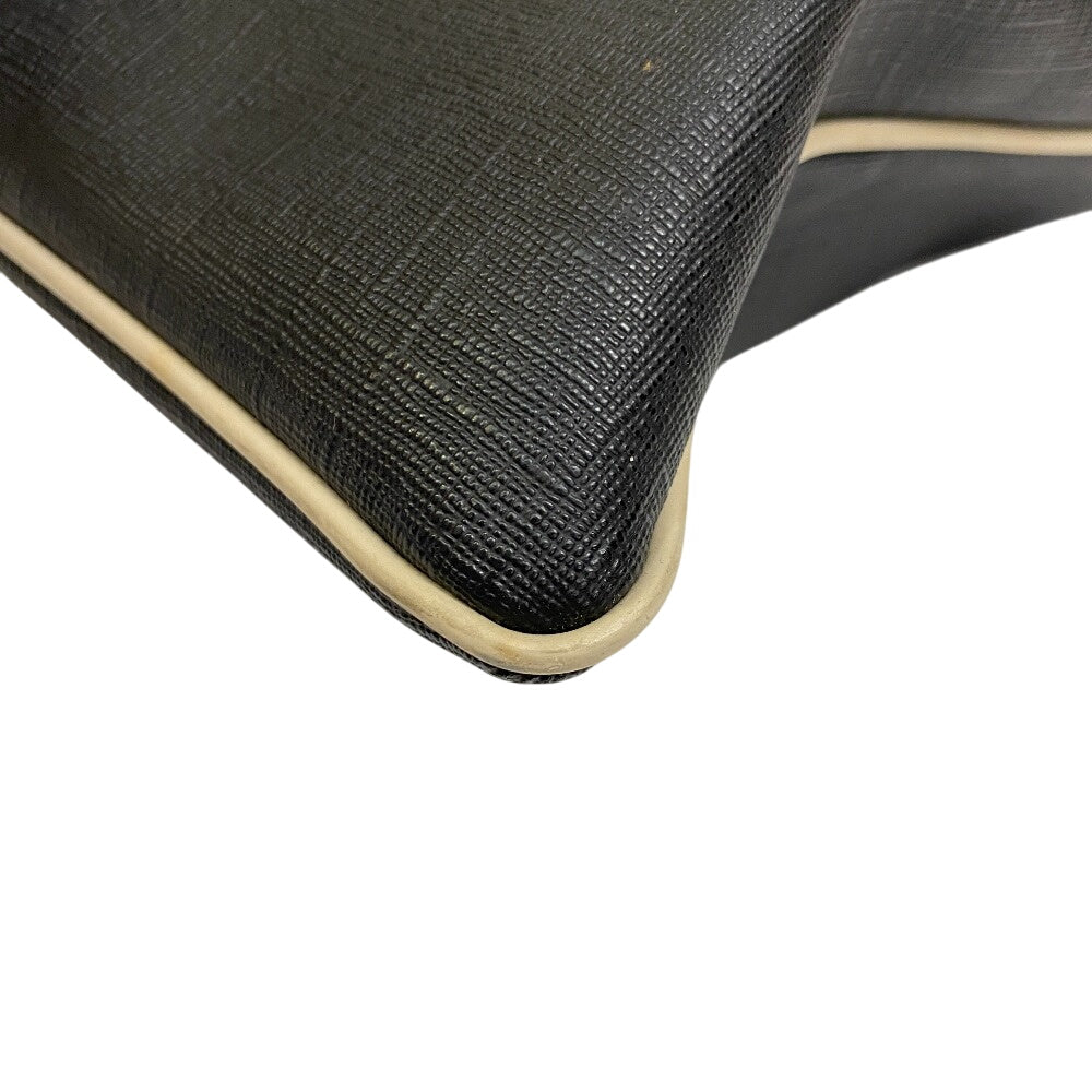 GUCCI Shoulder Bag PVC, Canvas black