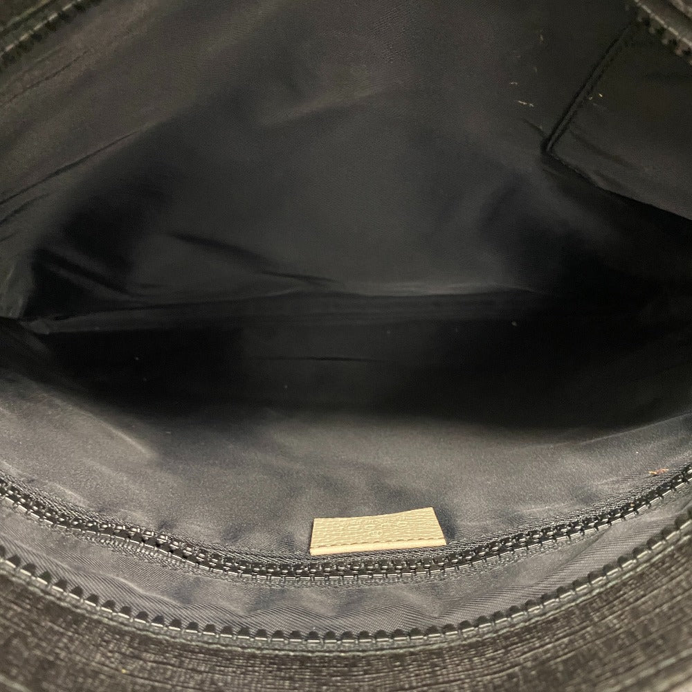 GUCCI Shoulder Bag PVC, Canvas black