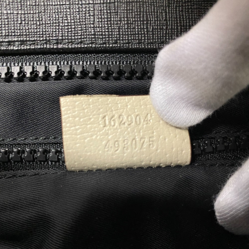 GUCCI Shoulder Bag PVC, Canvas black