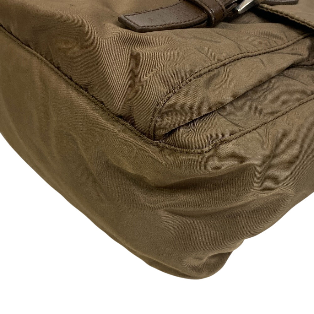 PRADA Shoulder Bag Nylon khaki Vera Messenger bag