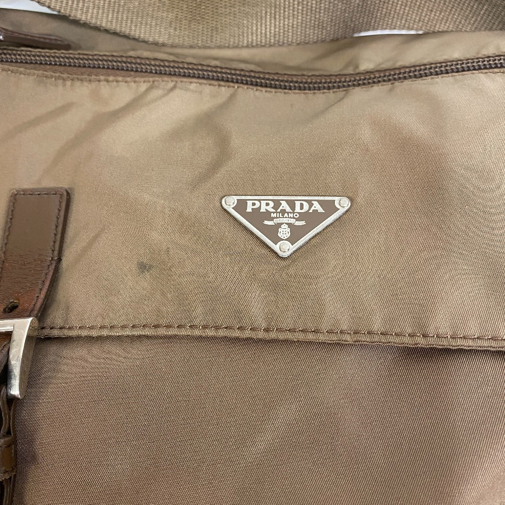 PRADA Shoulder Bag Nylon khaki Vera Messenger bag