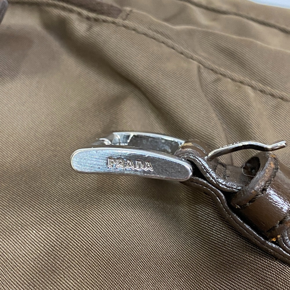 PRADA Shoulder Bag Nylon khaki Vera Messenger bag