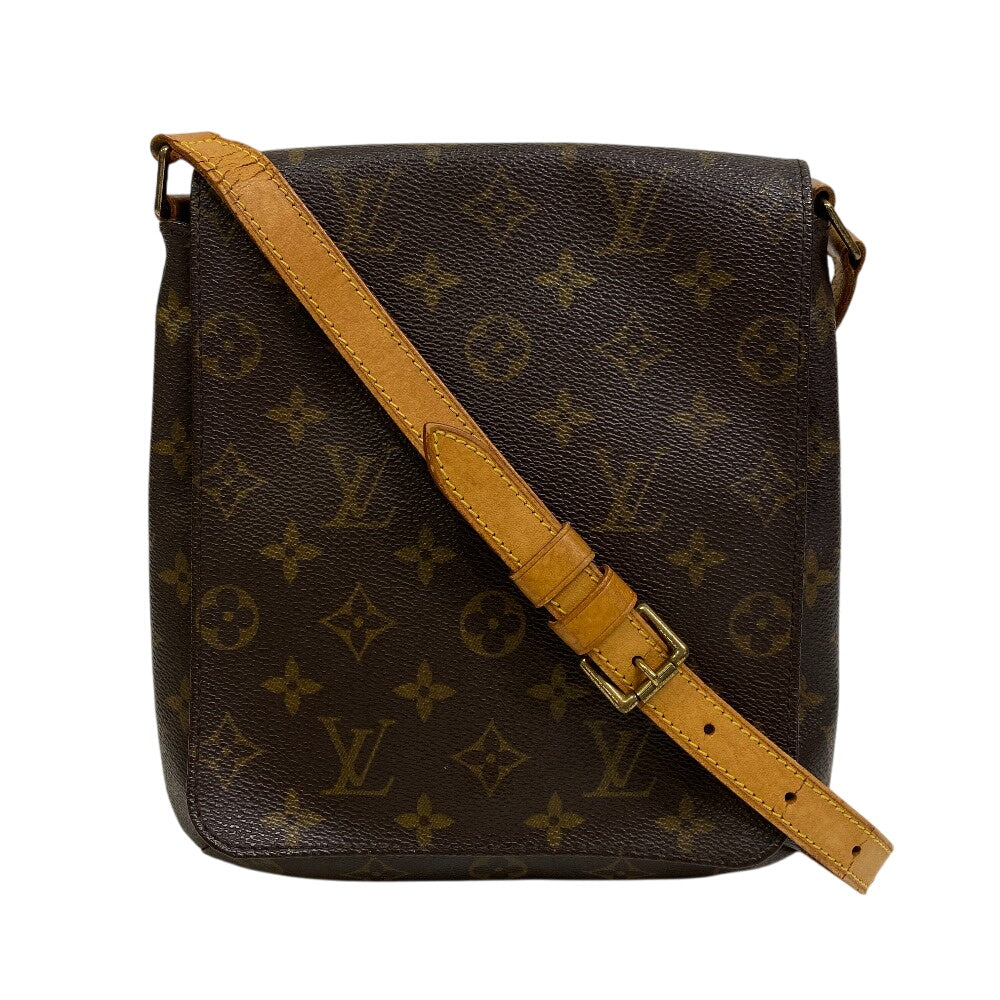 LOUIS VUITTON Shoulder Bag M51258 leather Brown Monogram Musette Salsa