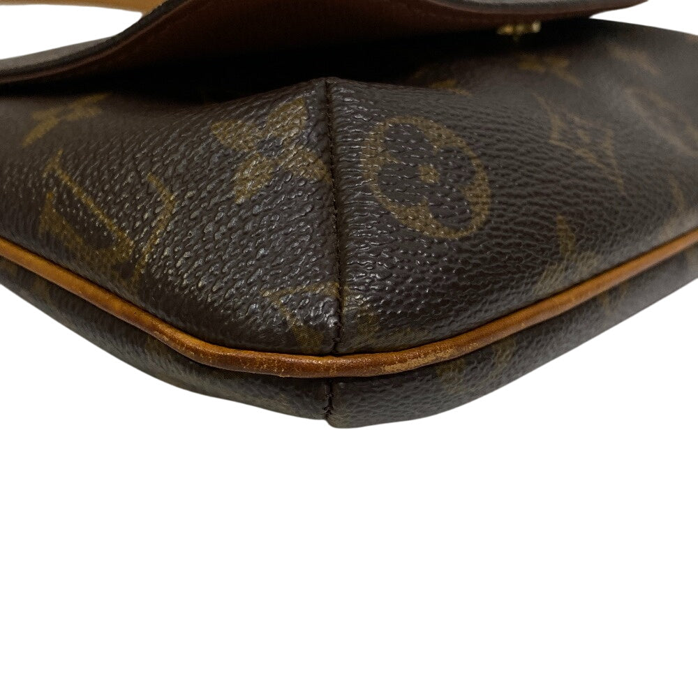 LOUIS VUITTON Shoulder Bag M51258 leather Brown Monogram Musette Salsa
